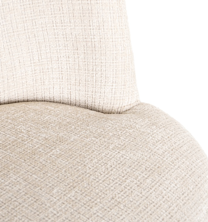 Eetkamerstoel Stella Beige Chenille - depauwwonen