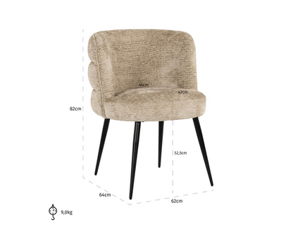 Eetkamerstoel Stella Desert Fusion - depauwwonen