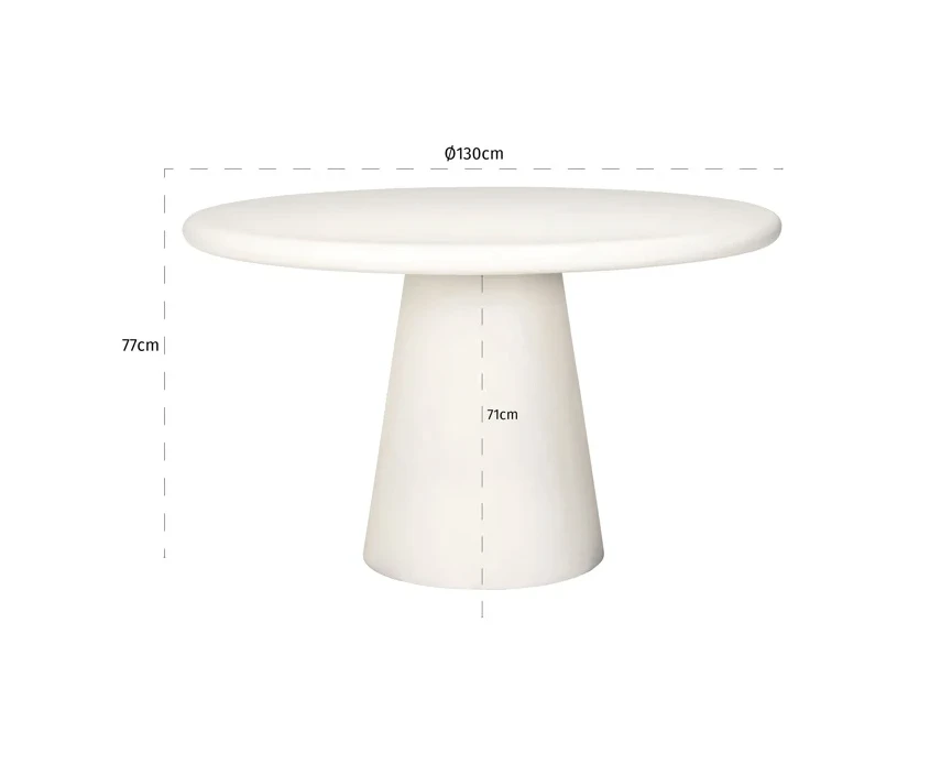 Eettafel Bloomstone 130Ø by Richmond Interiors