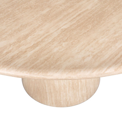 Eettafel Fictus Ø140 - beige - depauwwonen