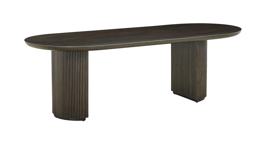 Eettafel Kingston brown - in 2 maten - depauwwonen