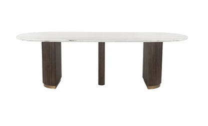 Eettafel Mayfield ovaal - in 2 maten - depauwwonen