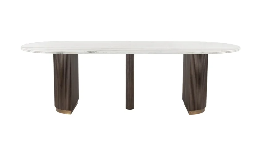 Eettafel Mayfield ovaal - in 2 maten - depauwwonen