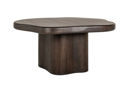 Eettafel Sherman bruin 152 x 152 - depauwwonen