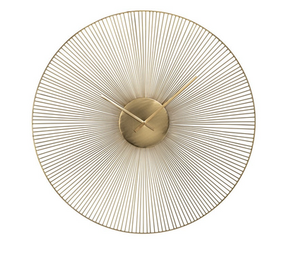 Klok Audrey goud Ø90 cm  - verwacht 8/6 - depauwwonen