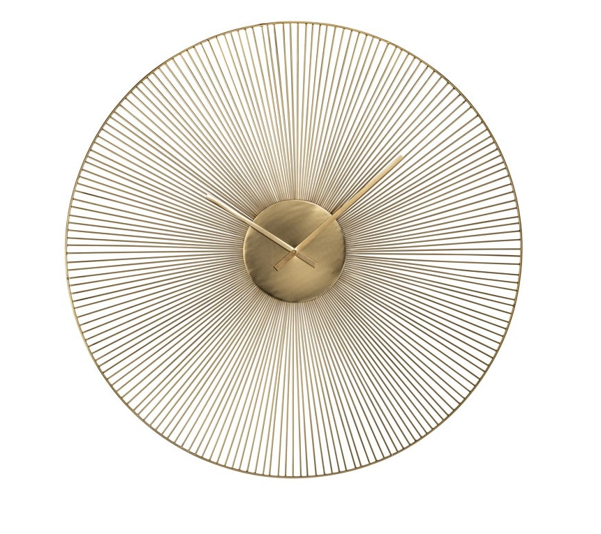 Klok Audrey goud Ø90 cm  - verwacht 8/6 - depauwwonen