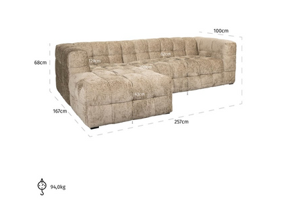 Sofa Merrol Desert Fusion - 2 variaties - depauwwonen
