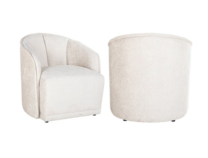 Lounge Stoel Maryse Cream - depauwwonen