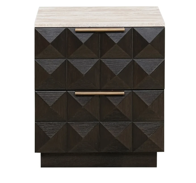 Nachtkastje Claremont - 2 Laden by Richmond Interiors