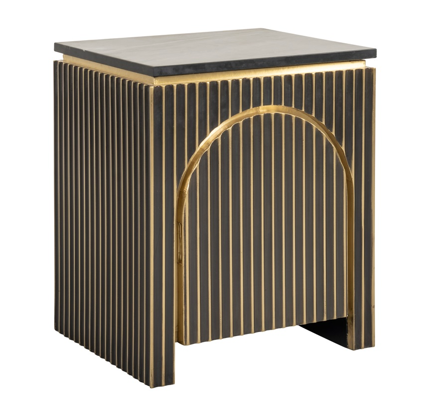 Nachtkastje Les Arcs Brushed Gold - depauwwonen