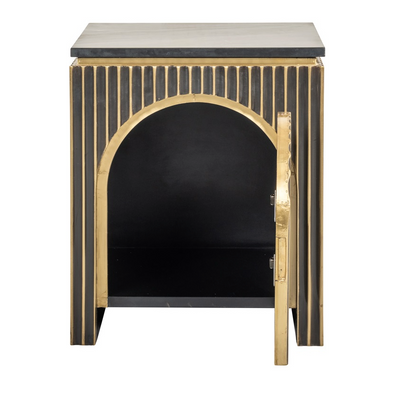 Nachtkastje Les Arcs Brushed Gold - depauwwonen