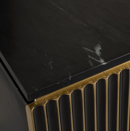 Nachtkastje Les Arcs Brushed Gold - depauwwonen