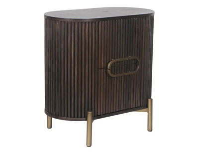 Nachtkastje Luxor Bruin - 1 Deur by Richmond Interiors