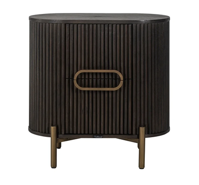 Nachtkastje Luxor Bruin - 1 Deur by Richmond Interiors