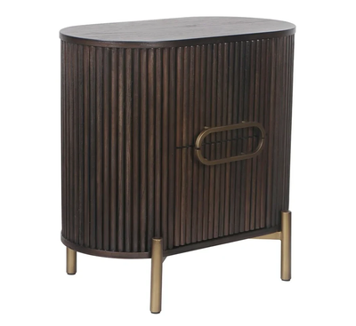 Nachtkastje Luxor Bruin - 1 Deur by Richmond Interiors