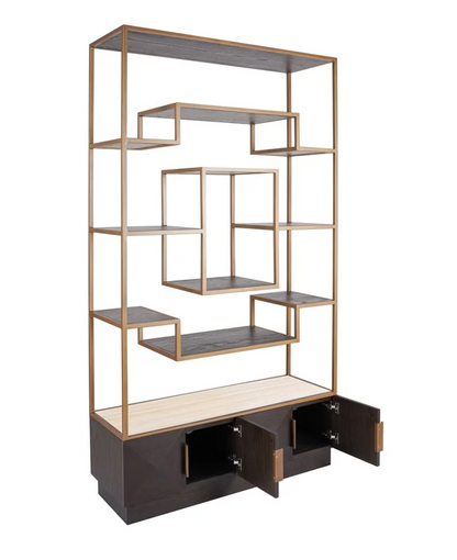 Open kast Claremont - bruin - depauwwonen