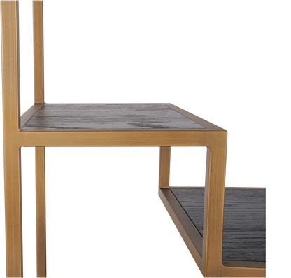 Open kast Claremont - bruin - depauwwonen