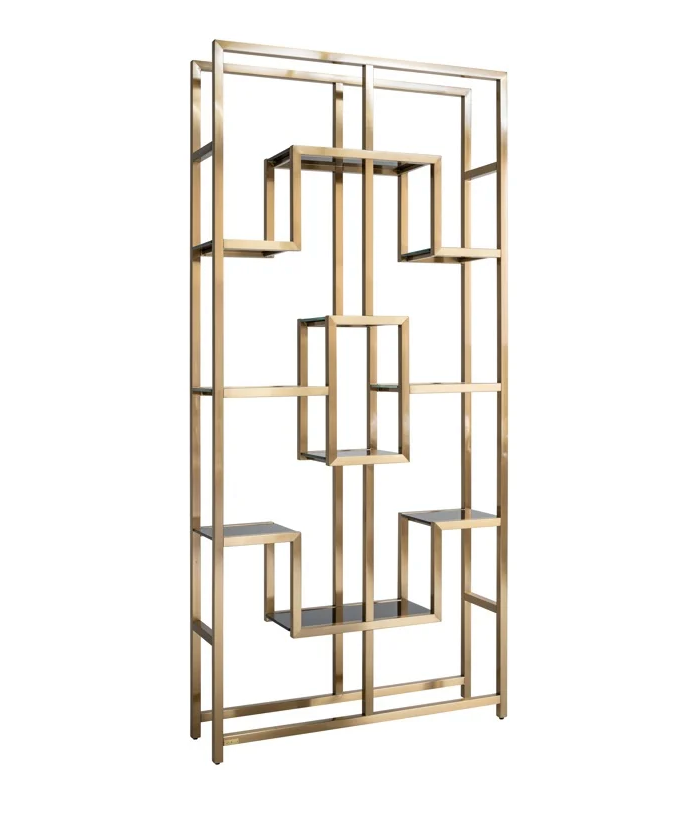 Open kast Magnus brushed goud - depauwwonen