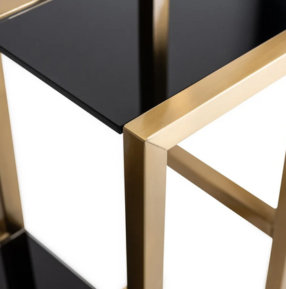 Open kast Magnus brushed goud - depauwwonen