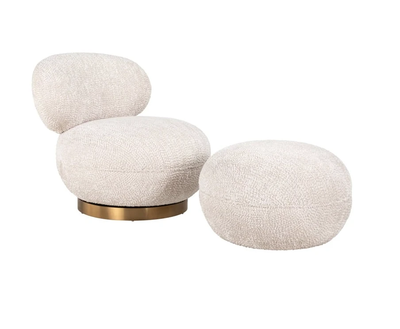 Poef Jace Lovely Cream by Richmond Interiors