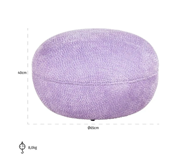 Poef Jace Lovely Lavender by Richmond Interiors