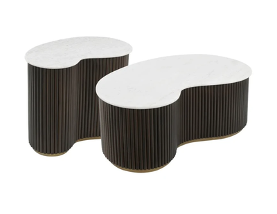 Salontafel Mayfield set van 2 - bruin by Richmond Interiors