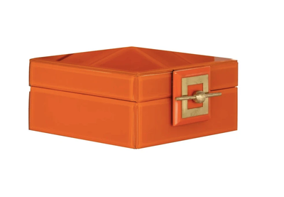 Sieraden Doos Bodine oranje - klein by Richmond Interiors