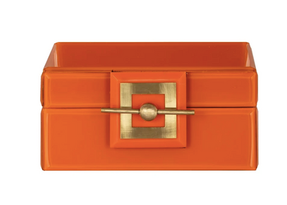 Sieraden Doos Bodine oranje - klein - depauwwonen