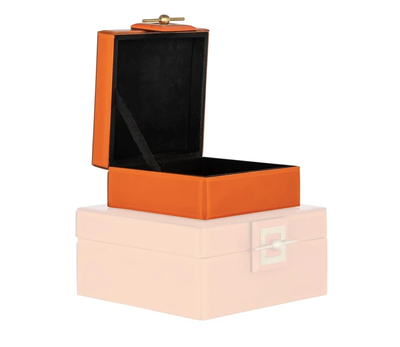 Sieraden Doos Bodine oranje - klein by Richmond Interiors