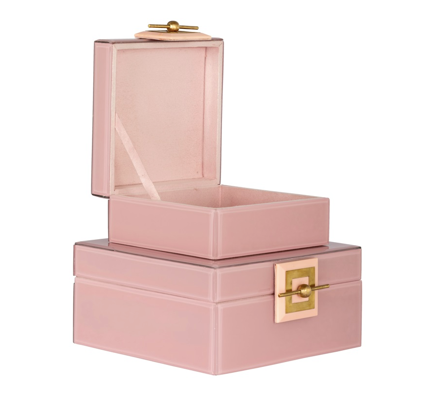 Sieraden Doos Bodine roze - groot - depauwwonen