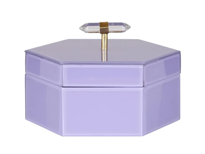Sieraden Doos Jutta lila - groot by Richmond Interiors