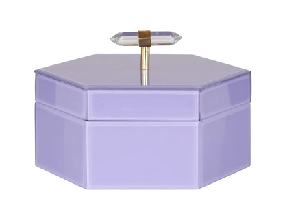 Sieraden Doos Jutta lila - groot - depauwwonen