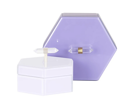 Sieraden Doos Jutta lila - groot - depauwwonen