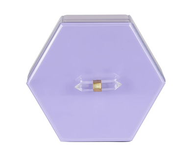 Sieraden Doos Jutta lila - groot by Richmond Interiors