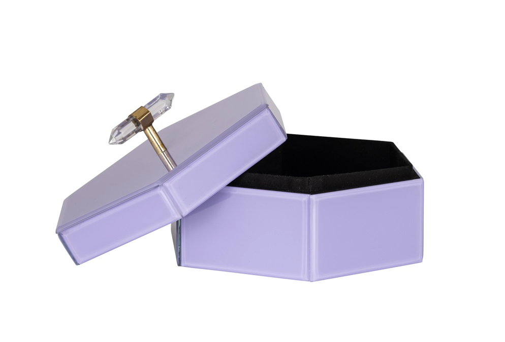 Sieraden Doos Jutta lila - groot - depauwwonen