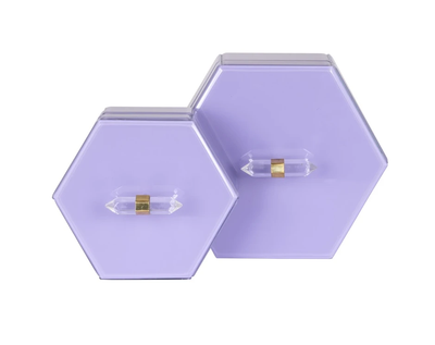 Sieraden Doos Jutta lila - groot by Richmond Interiors