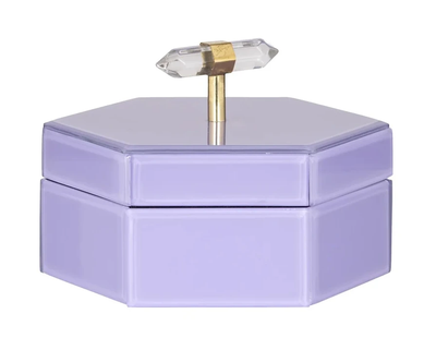 Sieraden Doos Jutta lila - klein by Richmond Interiors