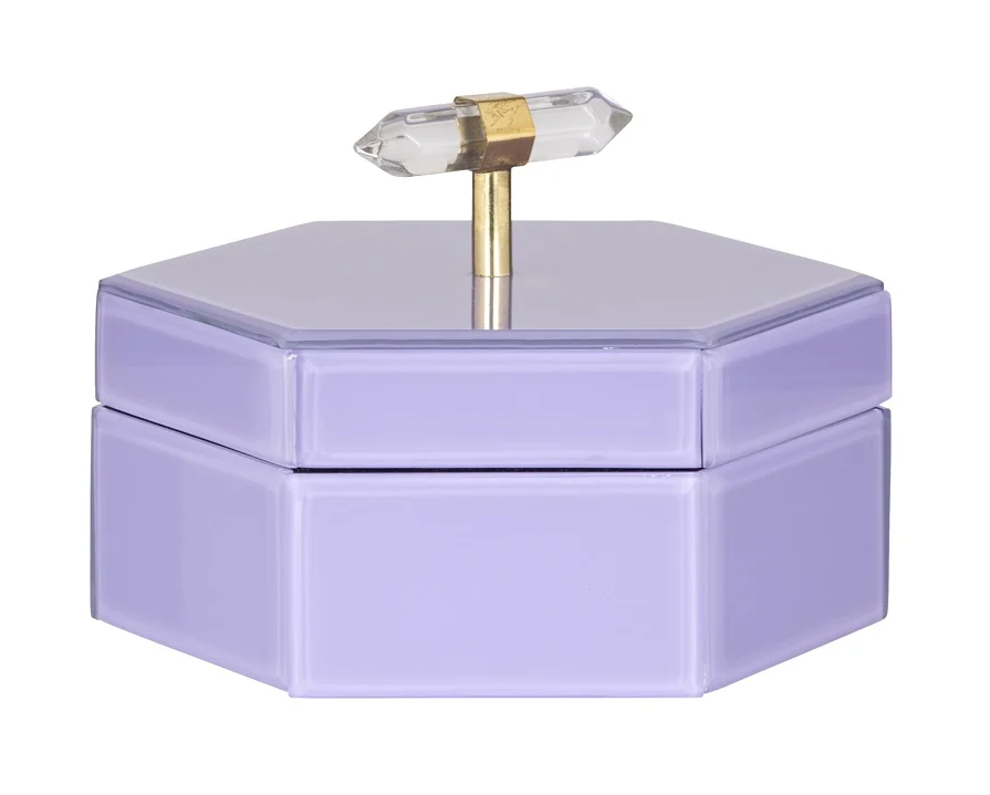 Sieraden Doos Jutta lila - klein - depauwwonen