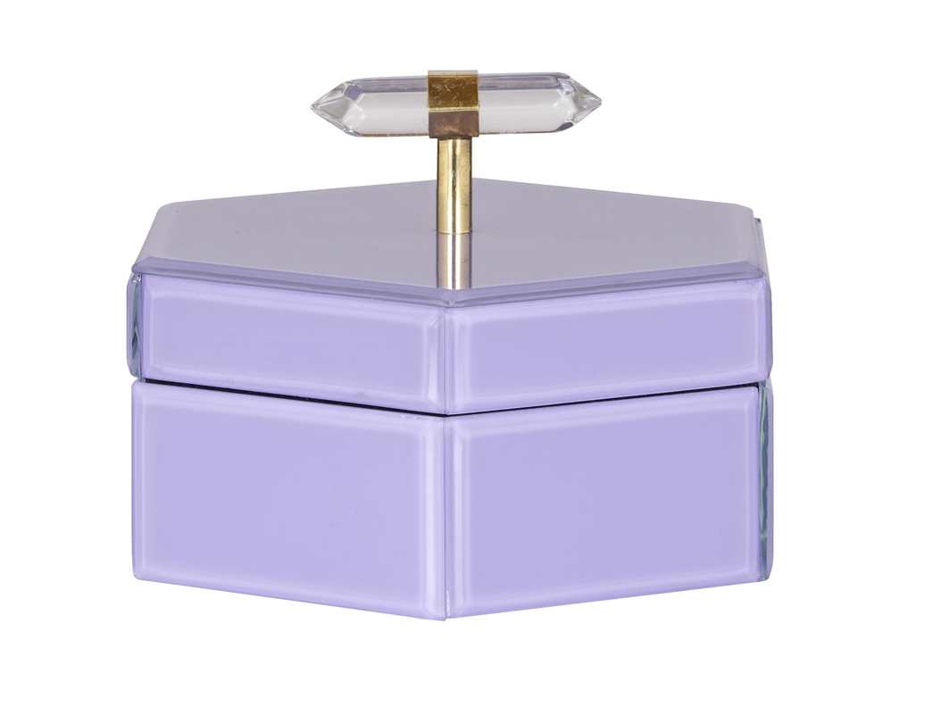 Sieraden Doos Jutta lila - klein - depauwwonen