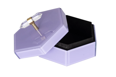 Sieraden Doos Jutta lila - klein by Richmond Interiors