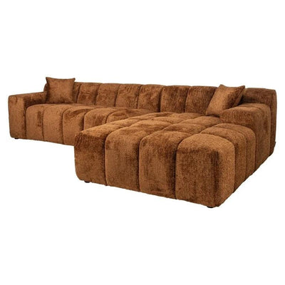 Sofa Cube Cinnamon 3-zits + lounge rechts by Richmond Interiors