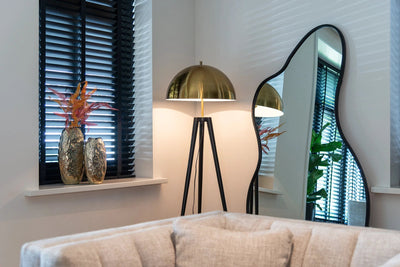 Spiegel Aldon Zwart - 181 cm by Richmond Interiors