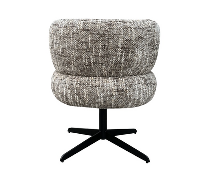 Stoel Alexis Brown Omara - draaipoot - depauwwonen