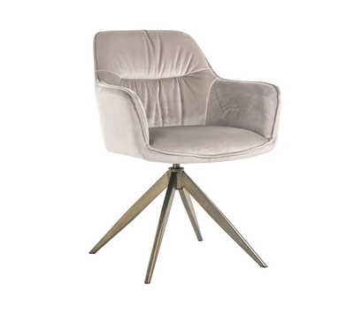 Stoel Aline Khaki Velvet - brandvertragend by Richmond Interiors