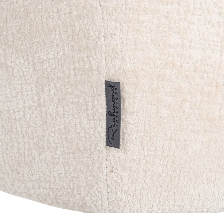 Stoel Aline White Chenille - brandvertragend - depauwwonen