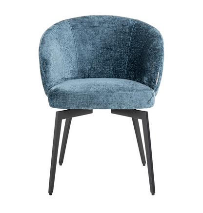 Stoel Amphara Blue Chenille - depauwwonen
