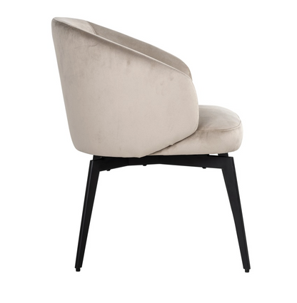 Stoel Amphara Khaki Velvet - depauwwonen
