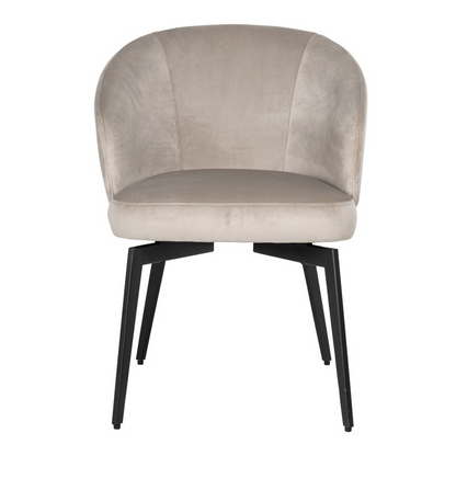 Stoel Amphara Khaki Velvet - depauwwonen