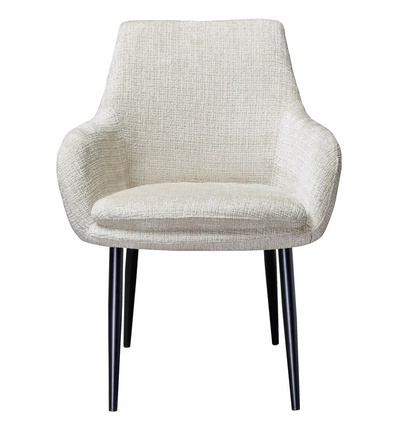 Stoel Chrissy Beige Chenille - depauwwonen