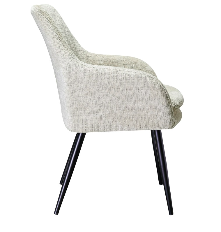 Stoel Chrissy Beige Chenille - depauwwonen